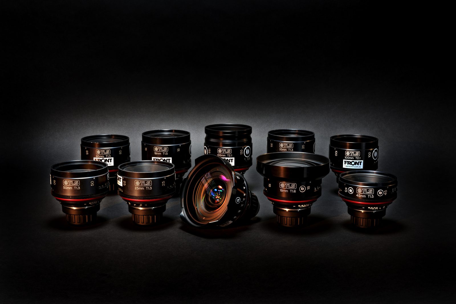 Canon K-35 Primes by TLS Rehoused, Prime for cinema lens hire at The Front Sydney