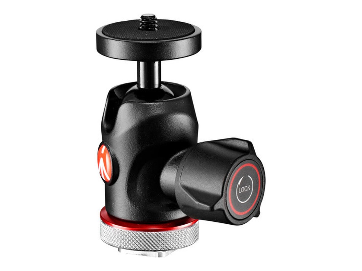 Manfrotto 492 LCD Micro Ball Head with Cold Shoe product image