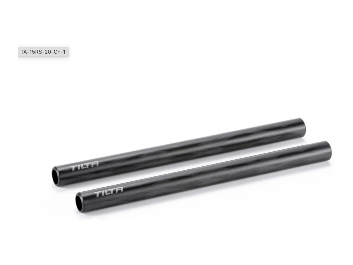 Tilta Carbon Fibre 15mm Ø Rod 8" (200mm) product image