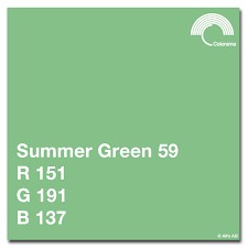 Colorama 9' Seamless Paper Roll - #59 Summer Green