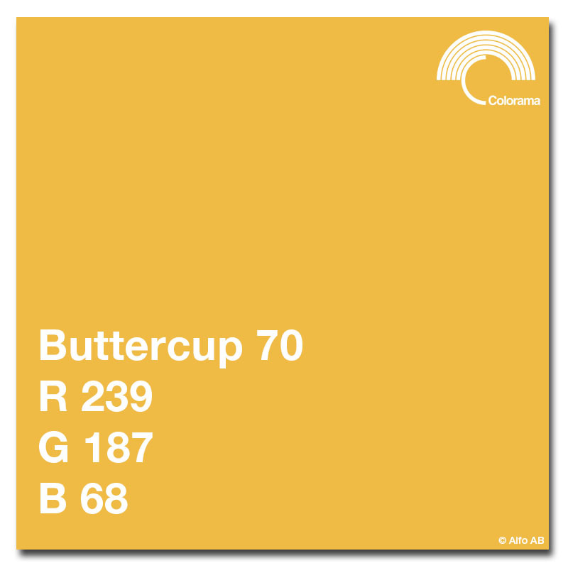 Colorama 9' Seamless Paper Roll - #70 Buttercup product image
