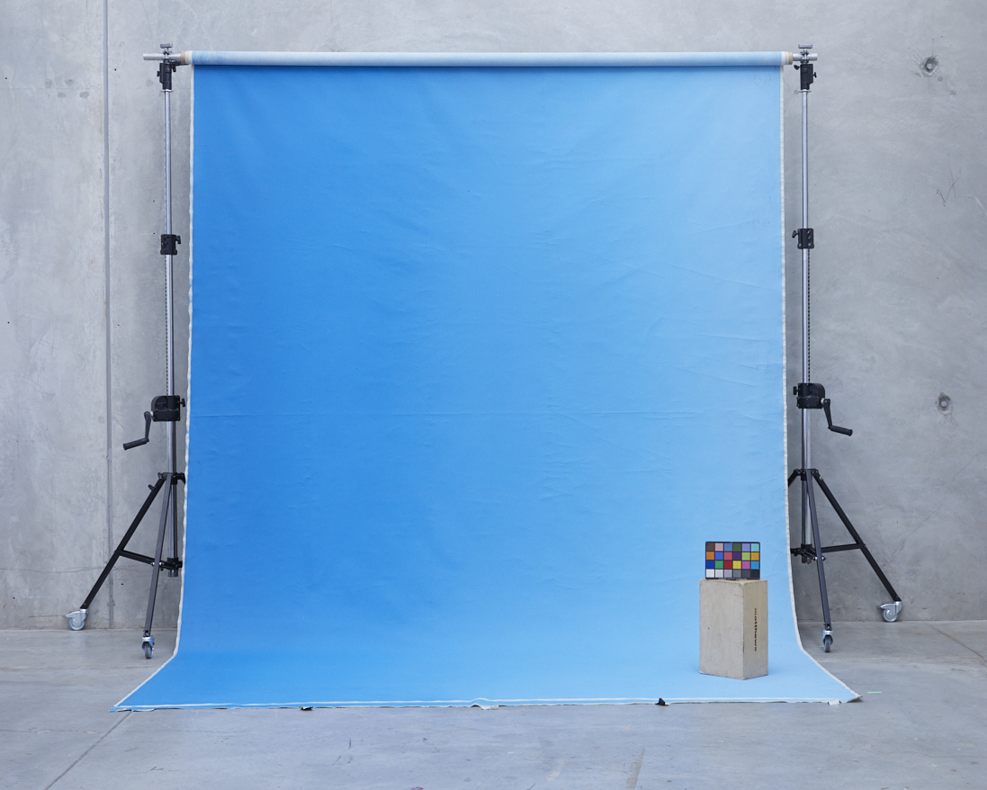Schmidli Canvas Backdrop - Blue, Light, Cold - 12' x 20' Catalogue #1583 product image