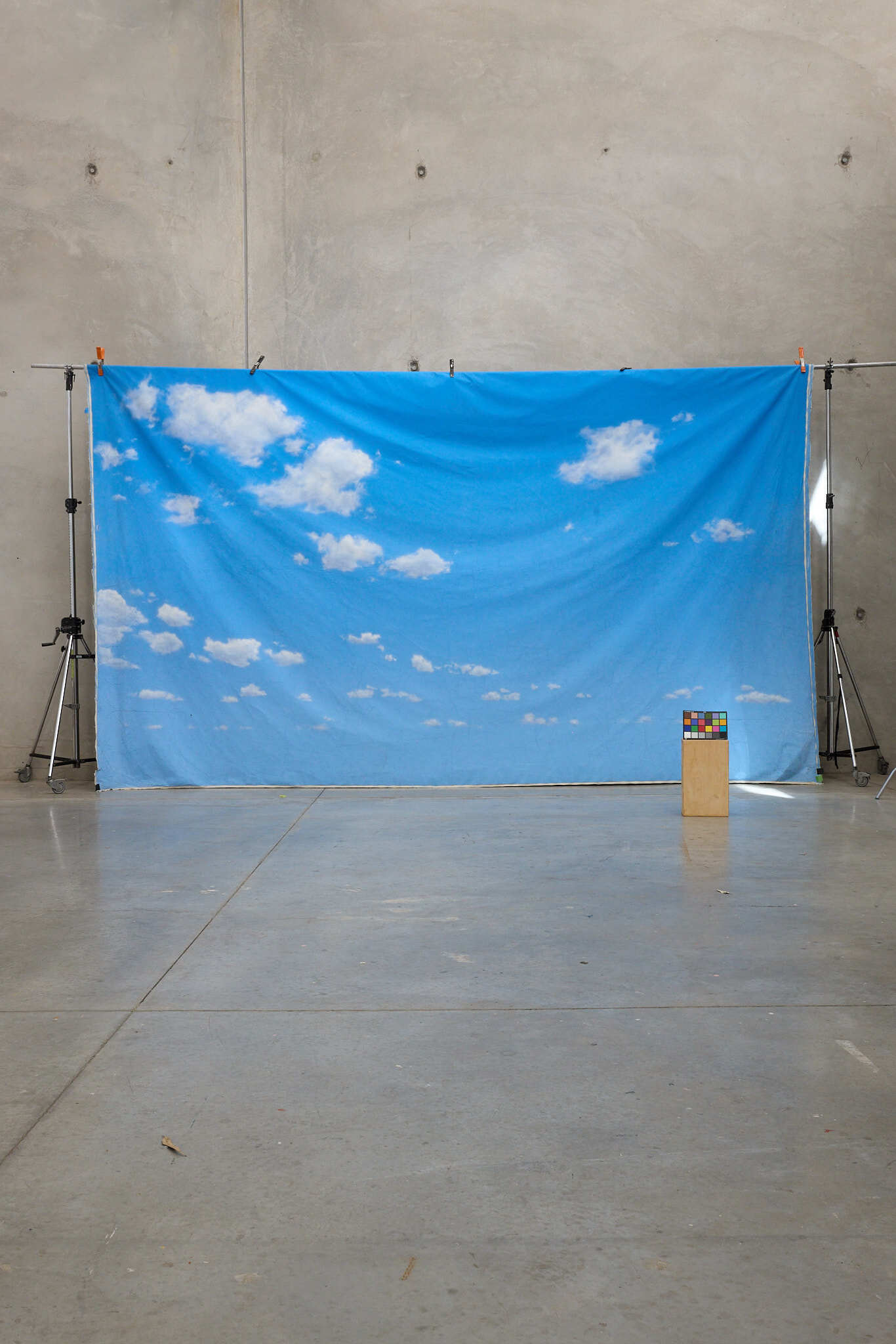 Schmidli Canvas Backdrop - Clouds Blue Sky, Sky 1 - 12’ x 20’ Catalogue #S051 product image