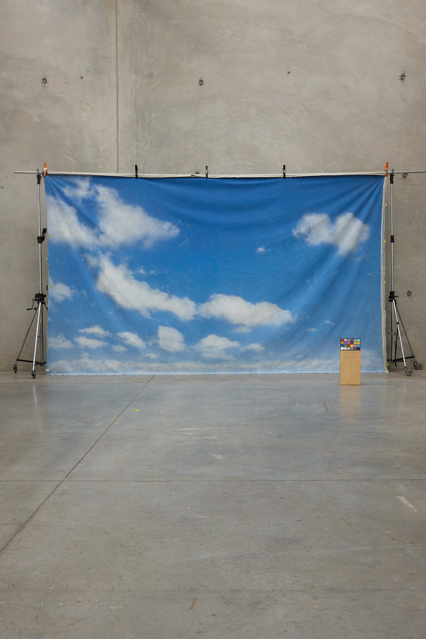 Schmidli Canvas Backdrop - Clouds Dark Blue 'Sky 2 - 12’ x 20’ Catalogue #S006 product image