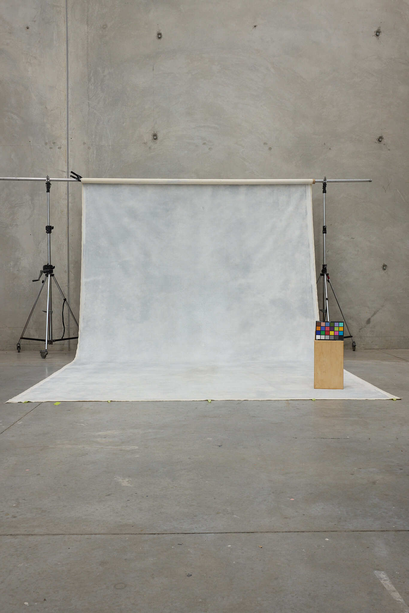 Schmidli Canvas Backdrop - Grey (Black/White), Light - 12’ x 20’ Catalogue #1563 product image