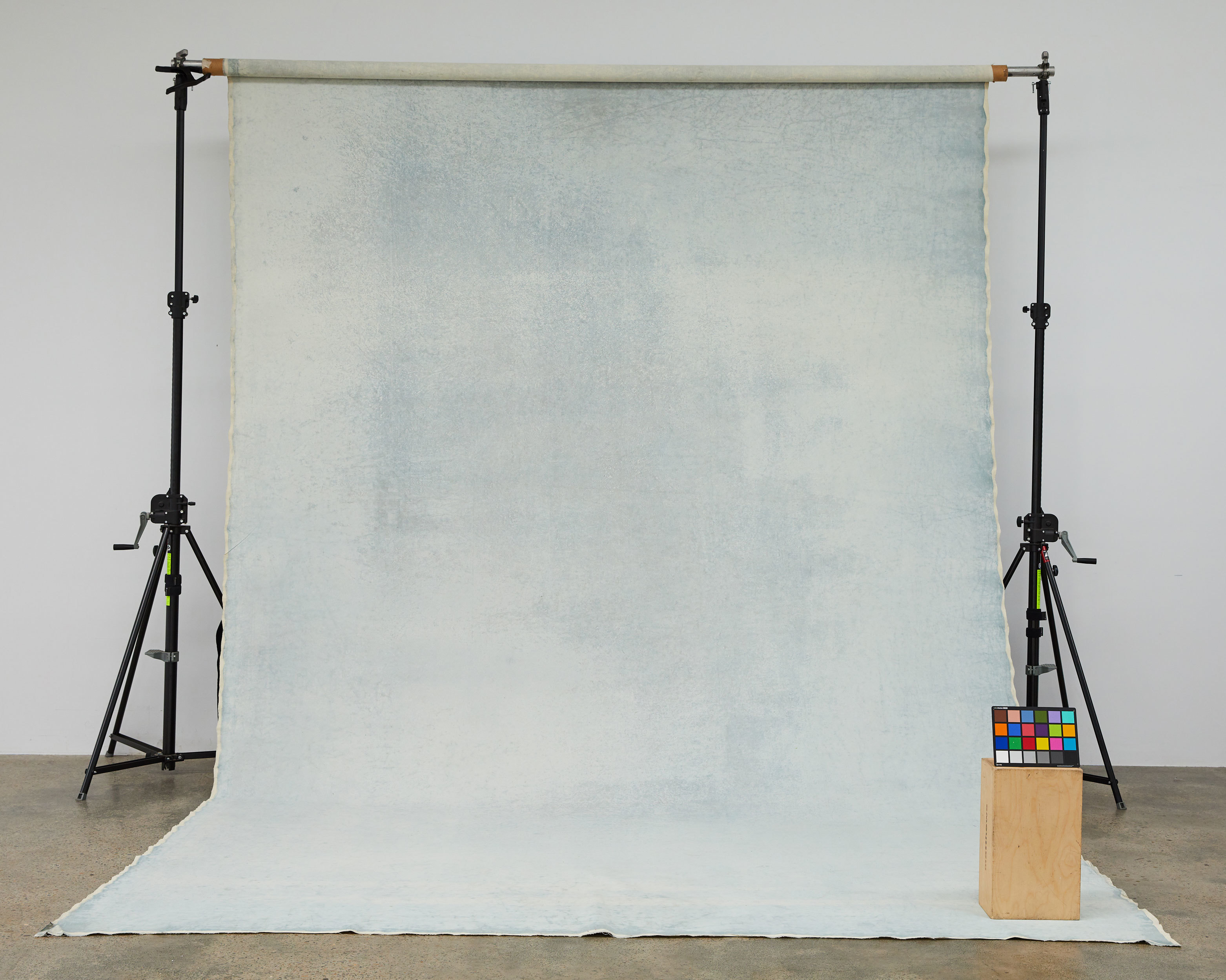Schmidli Canvas Backdrop - Grey (Black/White), Light, Cold - 12' x 20' Catalogue #0926 product image
