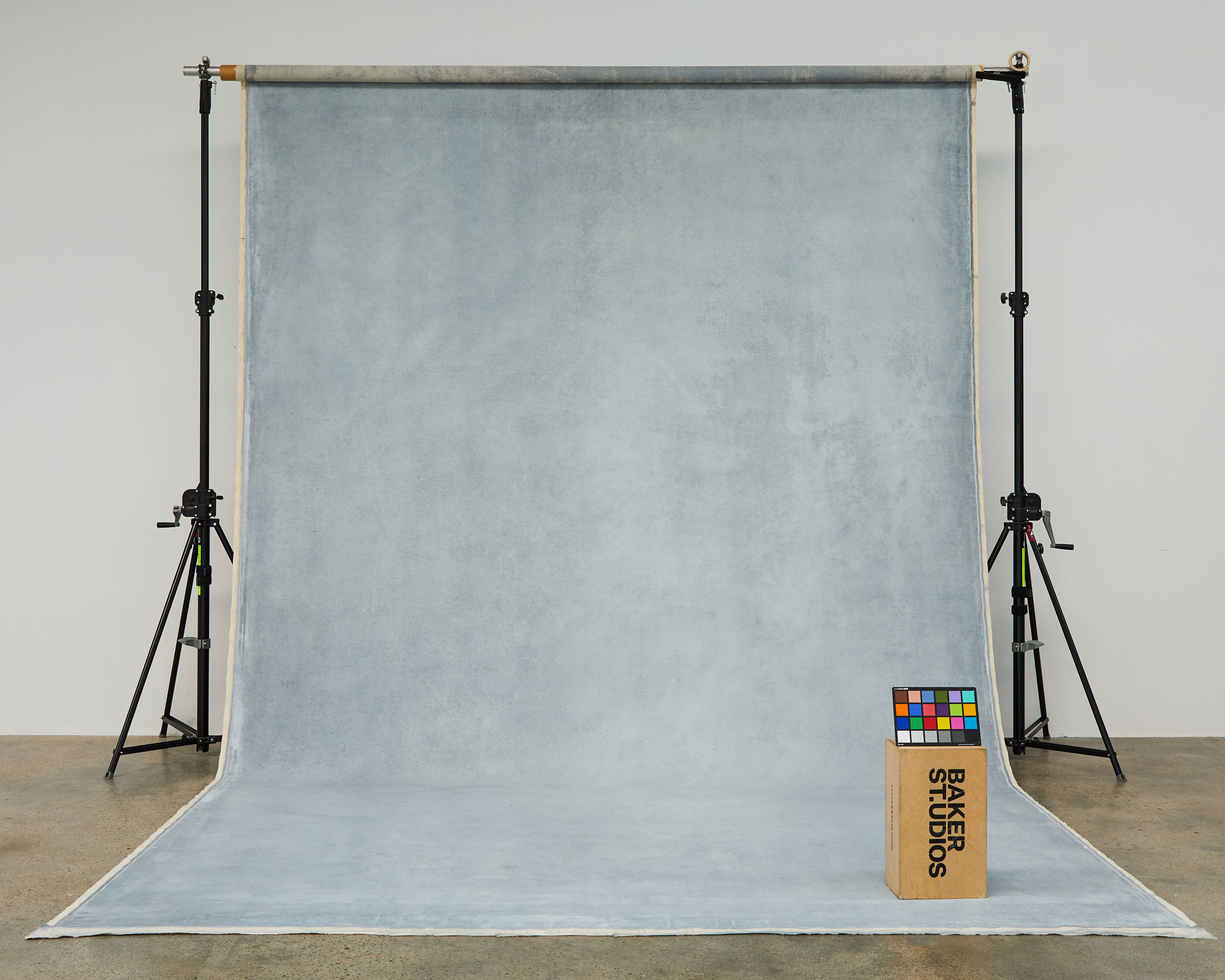 Schmidli Canvas Backdrop - Grey (Black/White), Light, Neutral - 12' x 20' Catalogue #1018 product image