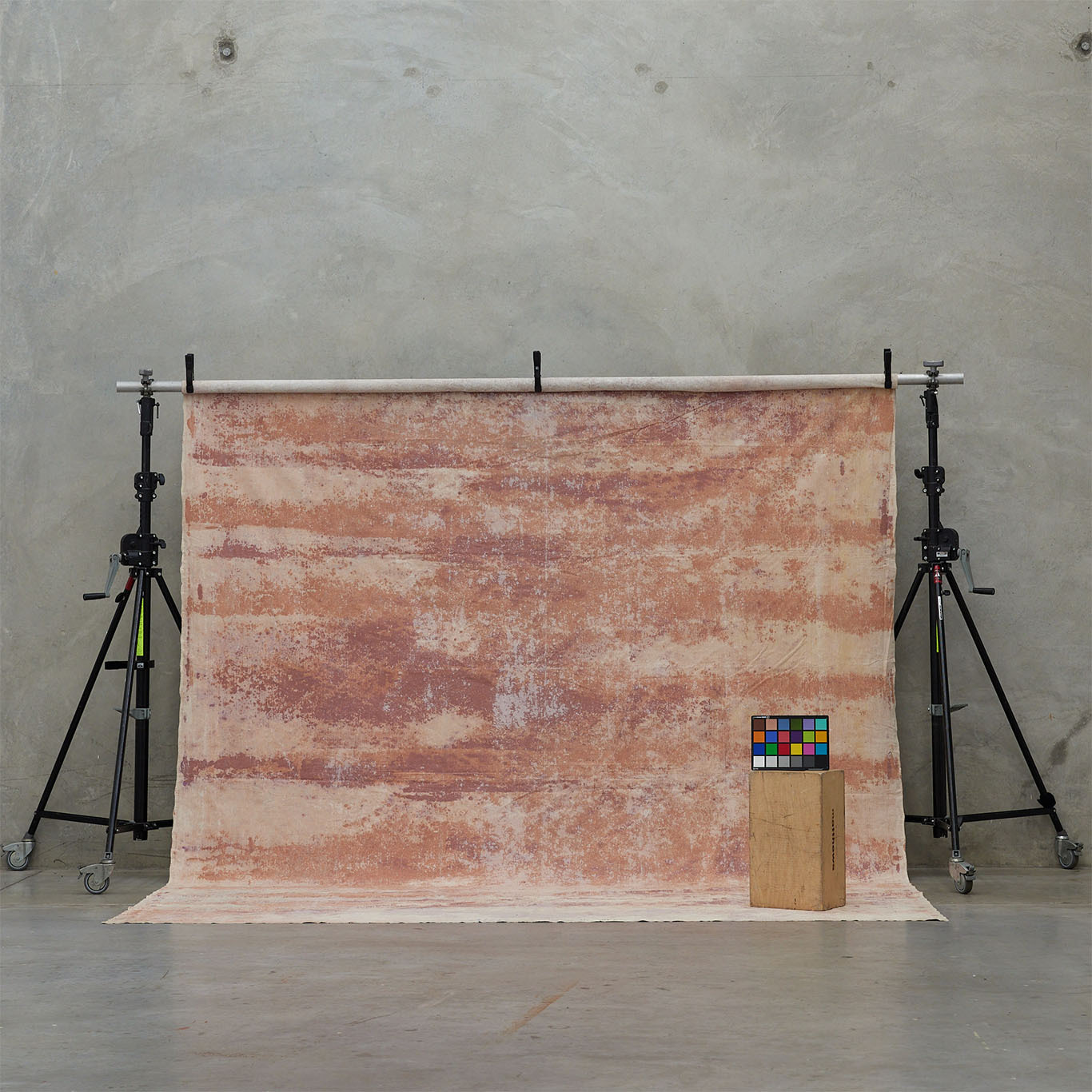 Schmidli Canvas Backdrop - Grey (Black/White), Pink, Light, Warm - 10' x 11.5' Catalogue #0425 product image