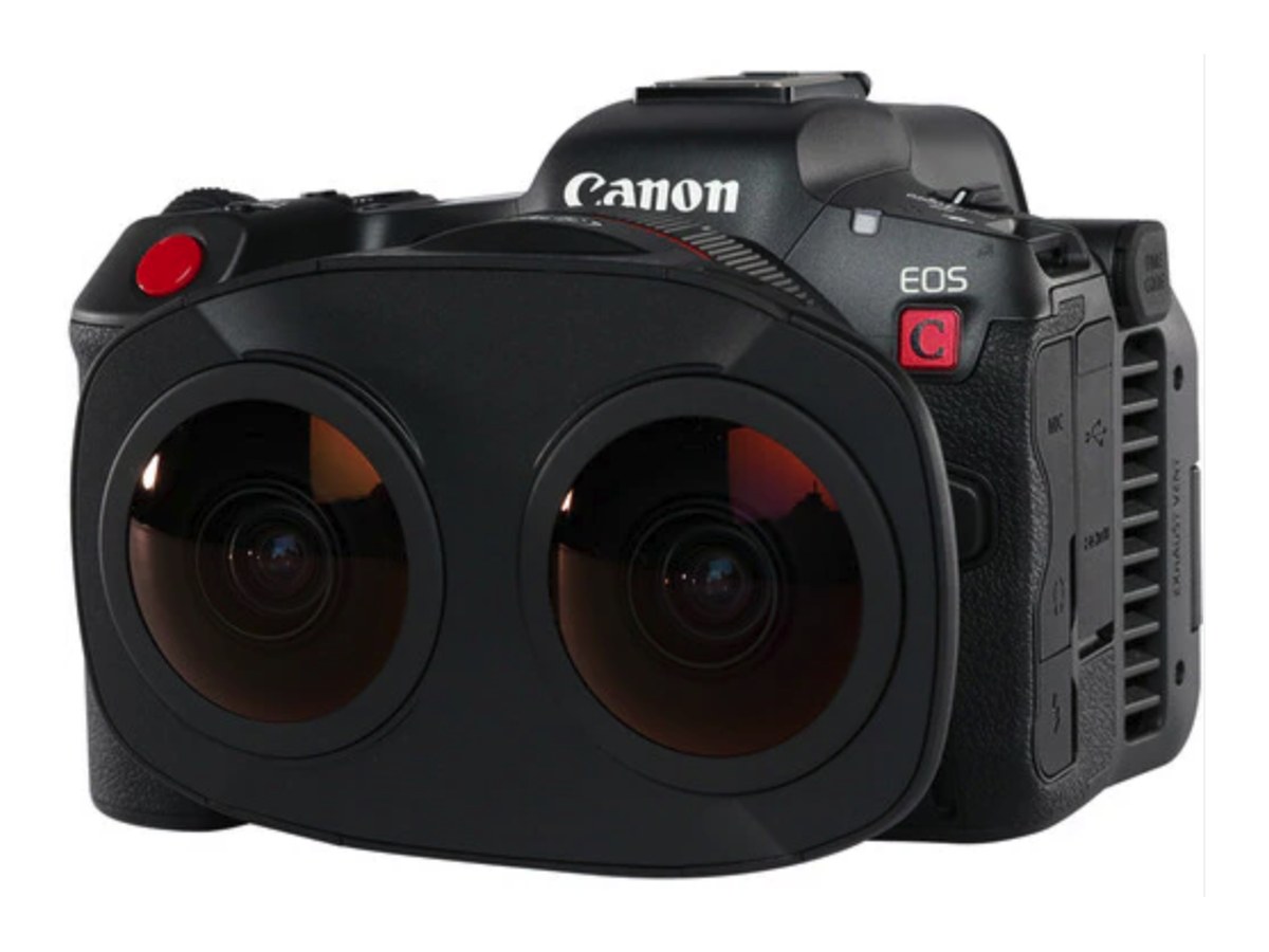 Canon EOS R5 C with Canon RF 5.2mm F2.8L Dual Fisheye 3D VR Lens Kit product image