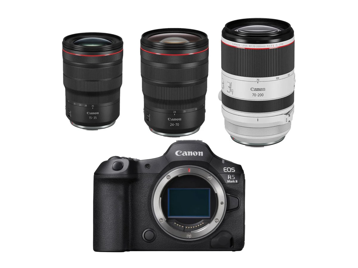 Canon EOS R5 II w/ Canon RF Zoom Lens Kit product image