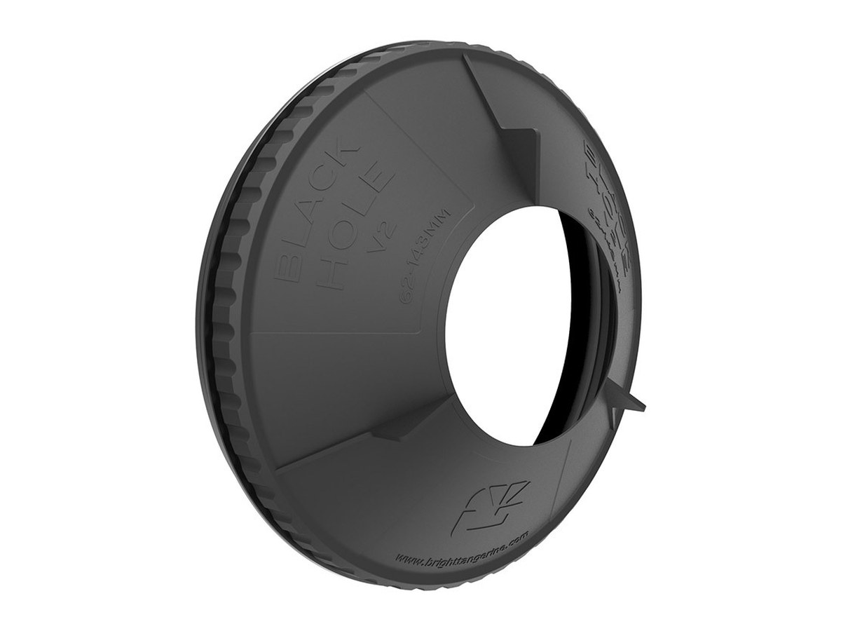 Bright Tangerine Black Hole Rubber Donut 143mm product image