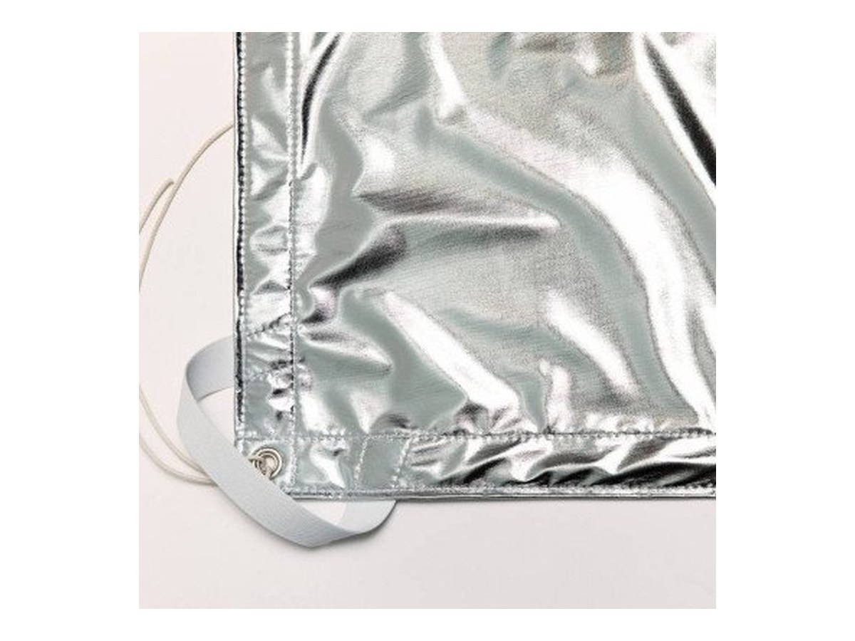 12' x 20' Silver Lame Fabric product image