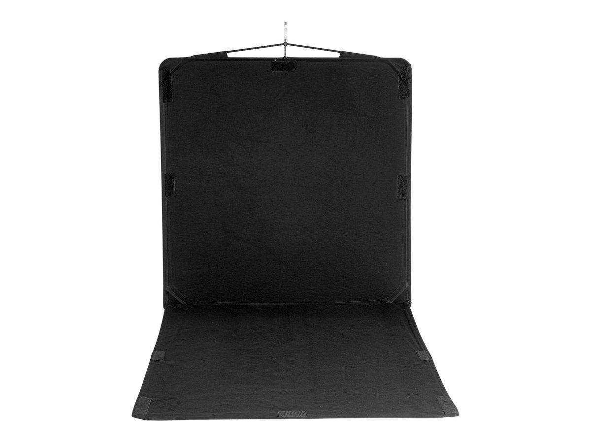 3' x 3' Solid Black Floppy product image
