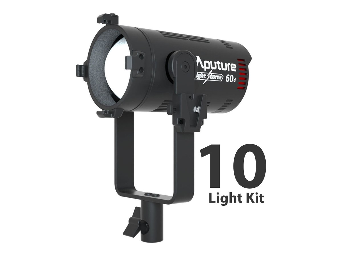 Aputure Light Storm LS 60D Daylight LED Light (10 Light Kit) product image
