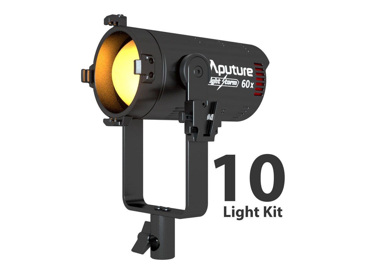 Aputure Light Storm LS 60X Bi-Colour LED Light (10 Light Kit) product image