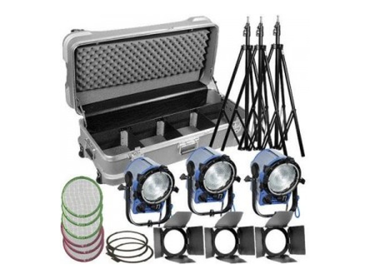 ARRI T1 Fresnel 1000W 3 Head Kit product image