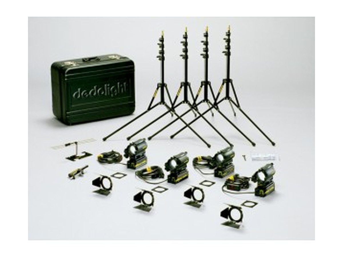 Dedolight DLH-4 150W Tungsten Kit (4 Heads) product image