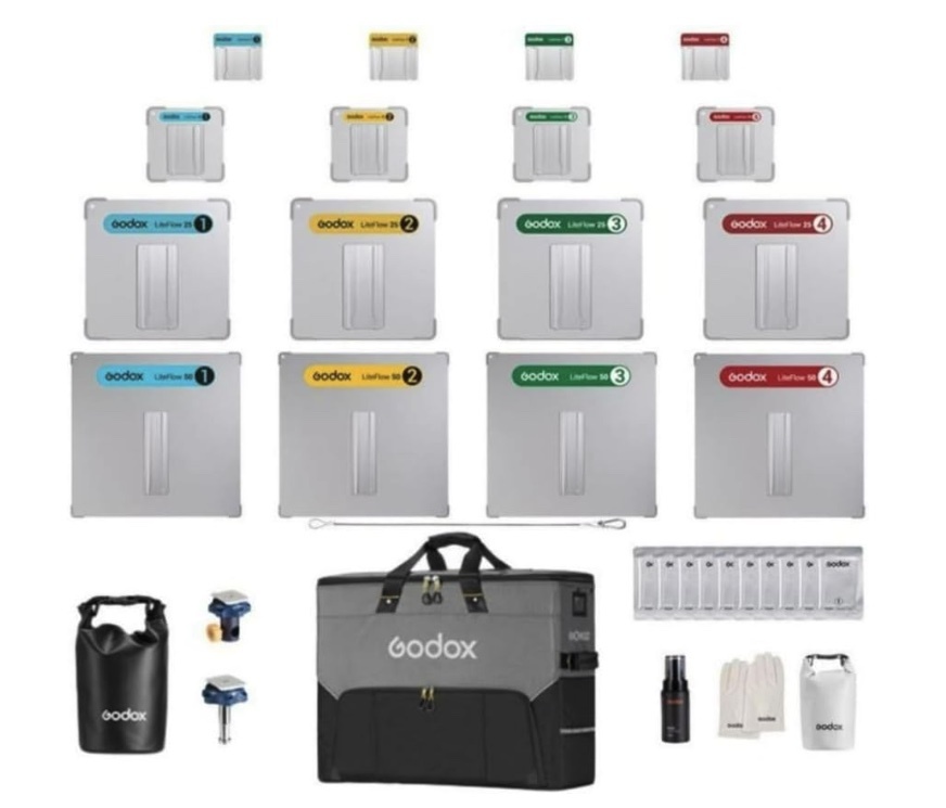 Godox Knowled Liteflow 50/25/15/7 16 Piece Reflector Kit