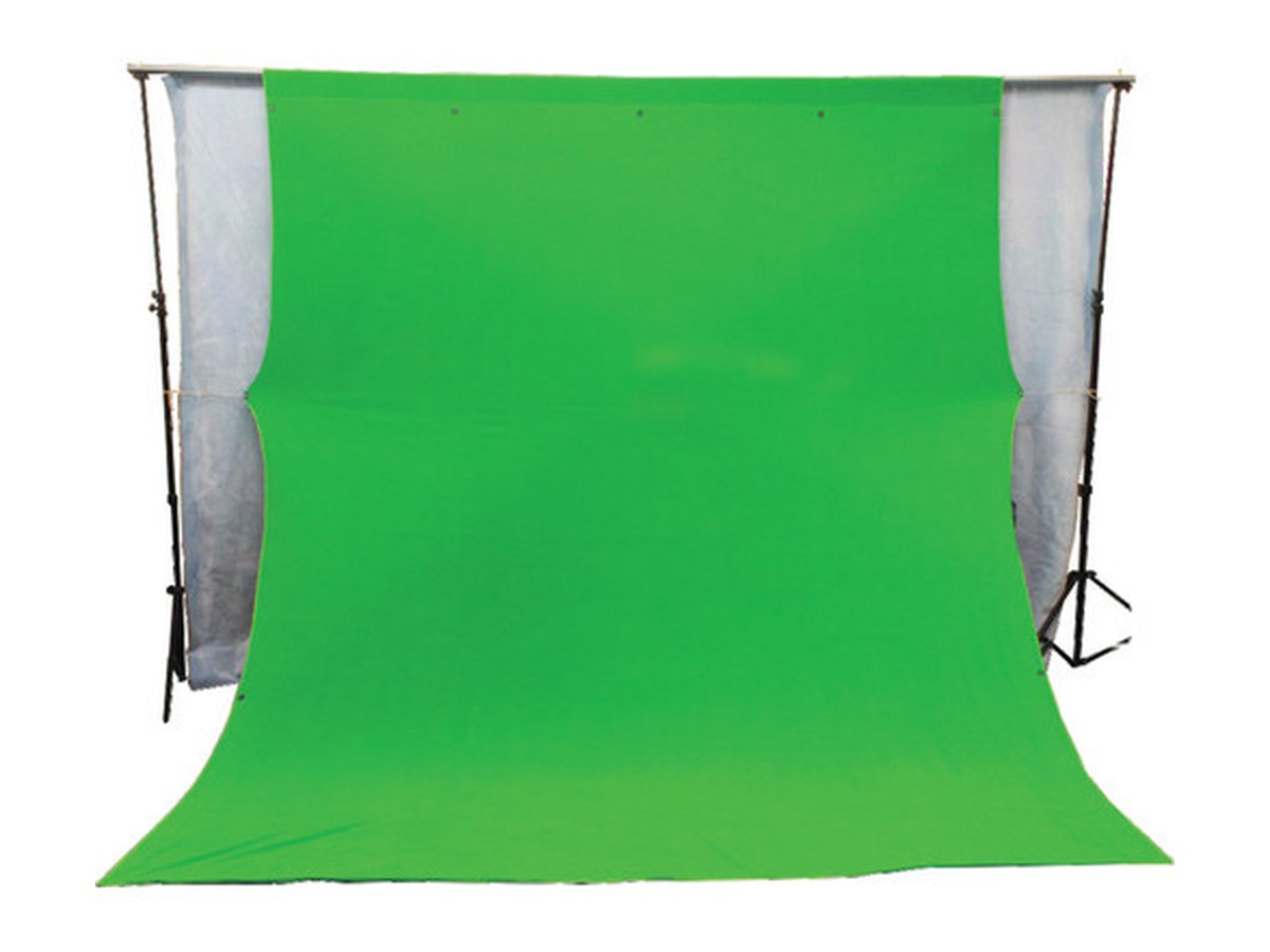 Photek GS12 Green Screen Background (9' x 11.8', Chroma Key Green) product image