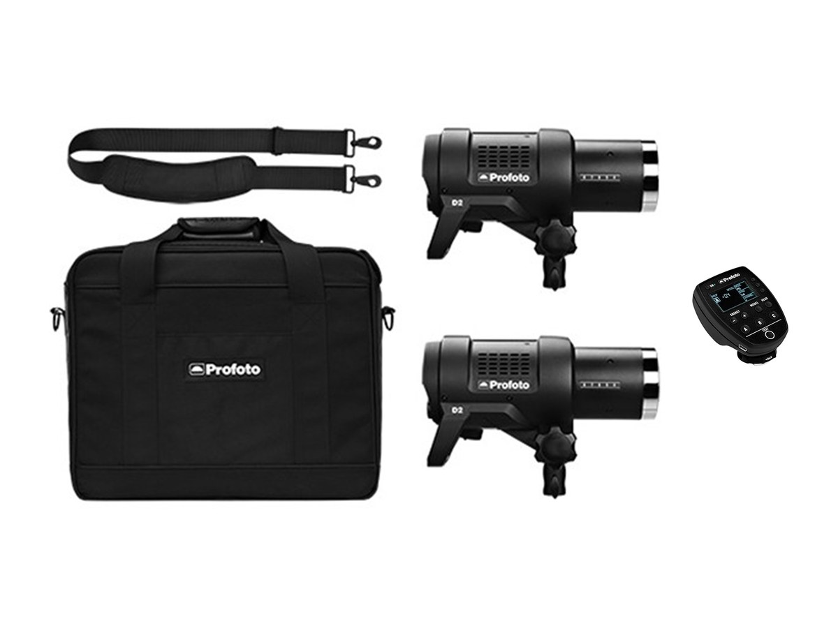 Profoto D2 1000Ws AirTTL Monolight Twin Head with Air Remote TTL-Fuji product image