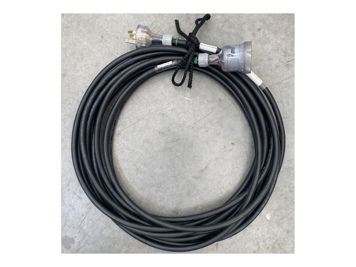 10amp / 10m Extension Lead 1.5mm Rubber Flex Cable (Green Tag) product image