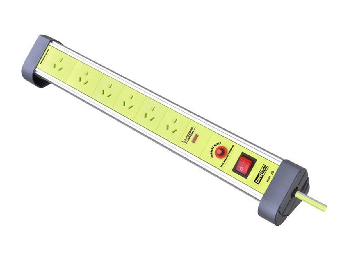 6 way CordTech Power Safety Switch Board product image