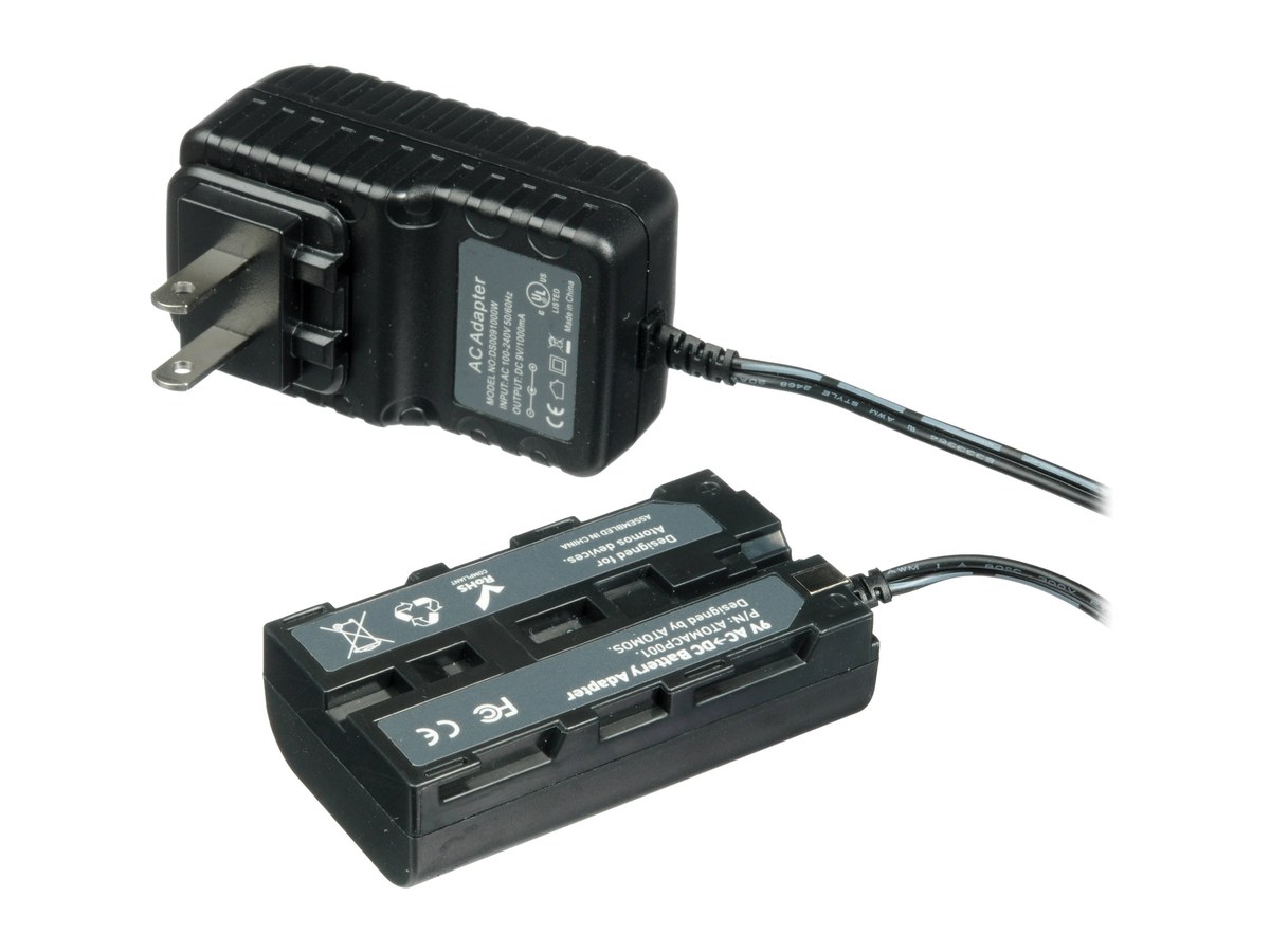 Atomos DS0091000W AC Adapter w/ NP-F Coupler product image
