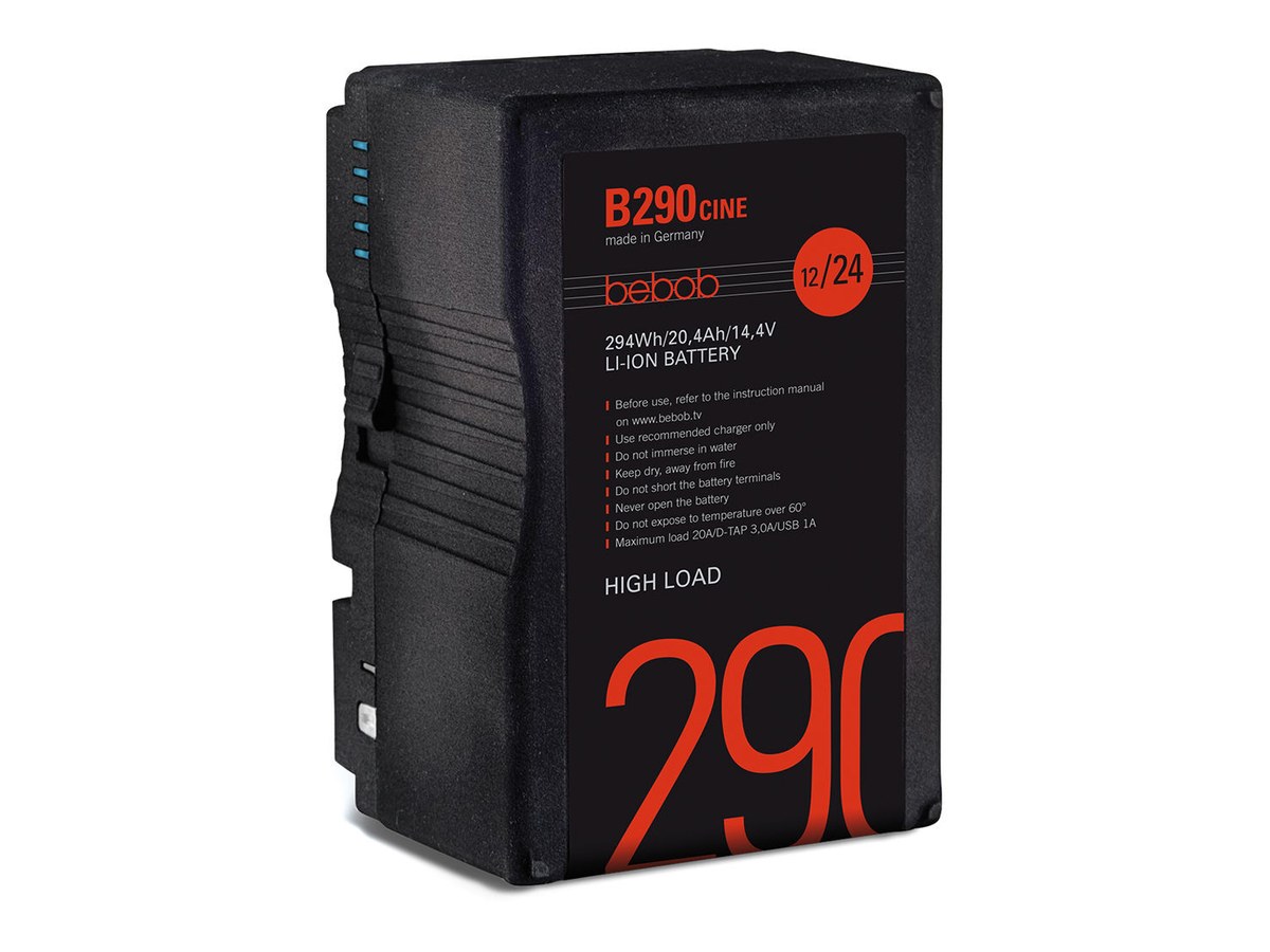 Bebob B290CINE 14.4/28.8V 294Wh B-Mount Li-ion Battery product image