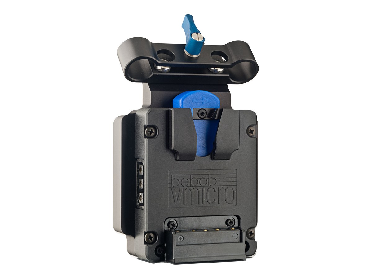 Bebob Factory GmbH Vmicro Battery Adapter for 15mm Rods (V-Mount) product image