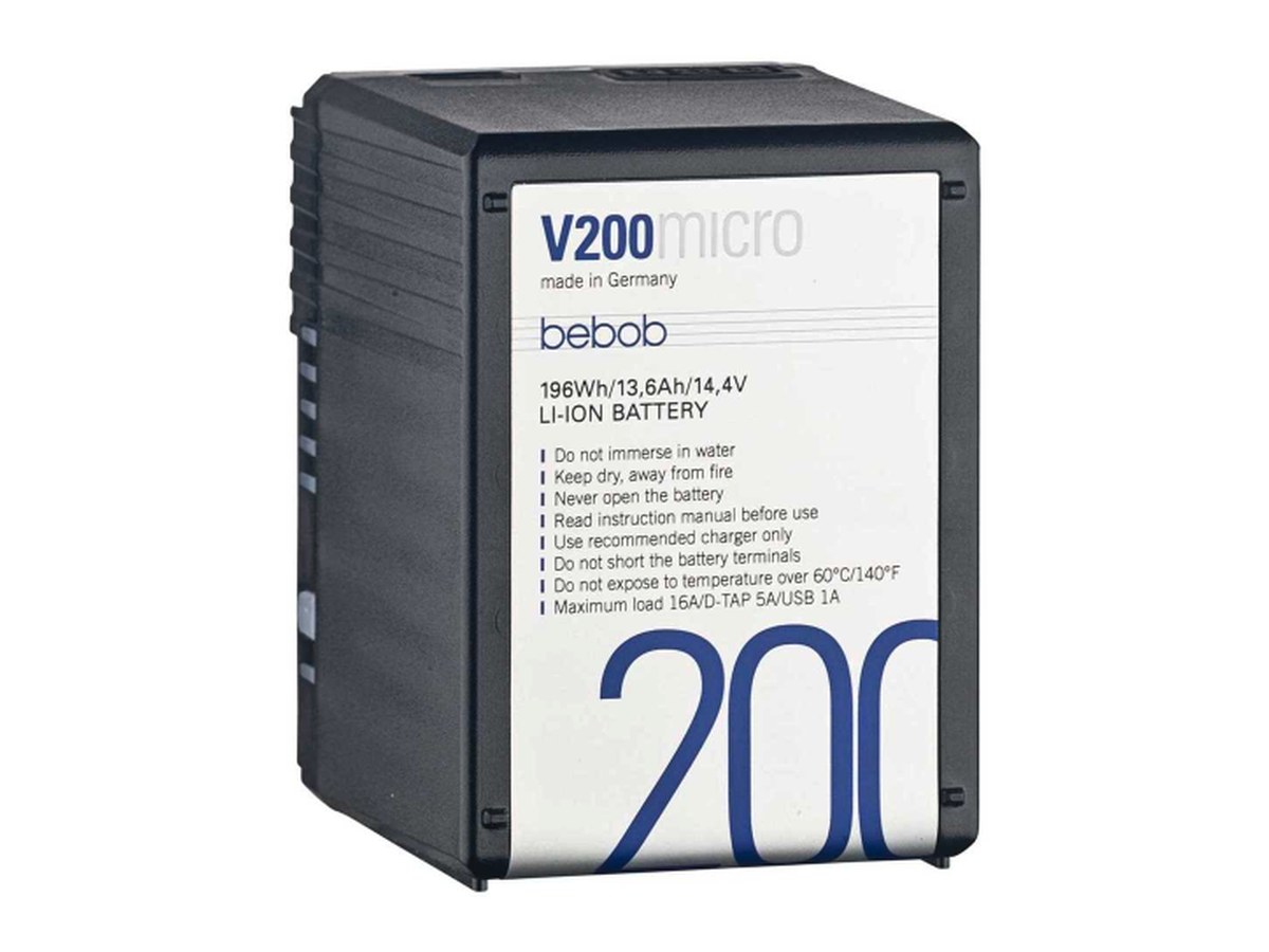 Bebob V200 Micro 196Wh 14.4V V-Lock Li-Ion Battery product image