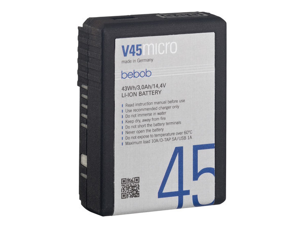 Bebob V45 Micro 43Wh 14.4V V-Lock Li-Ion Battery product image