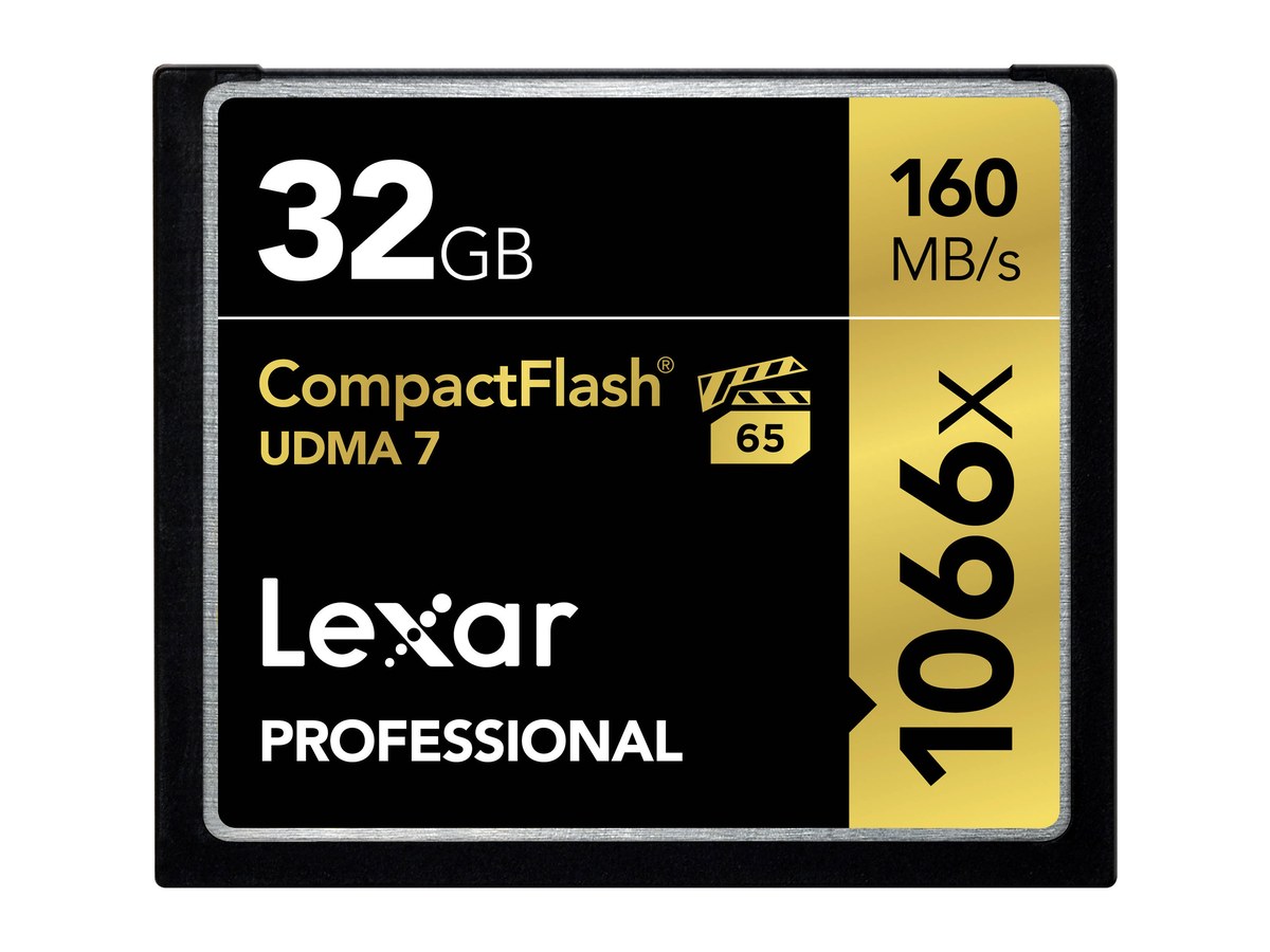 Lexar 32GB Professional 1066x CF Card product image