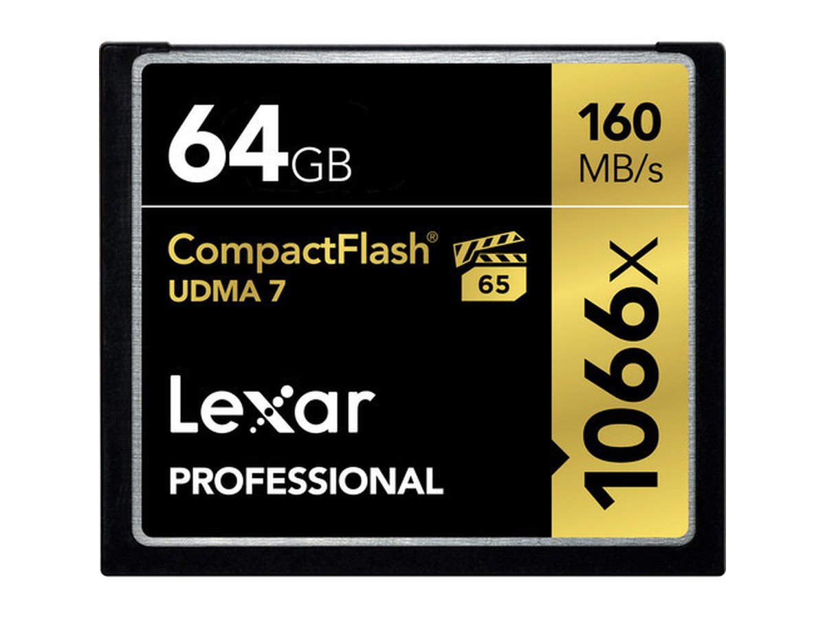 Lexar 64GB Professional 1066x CF Card product image