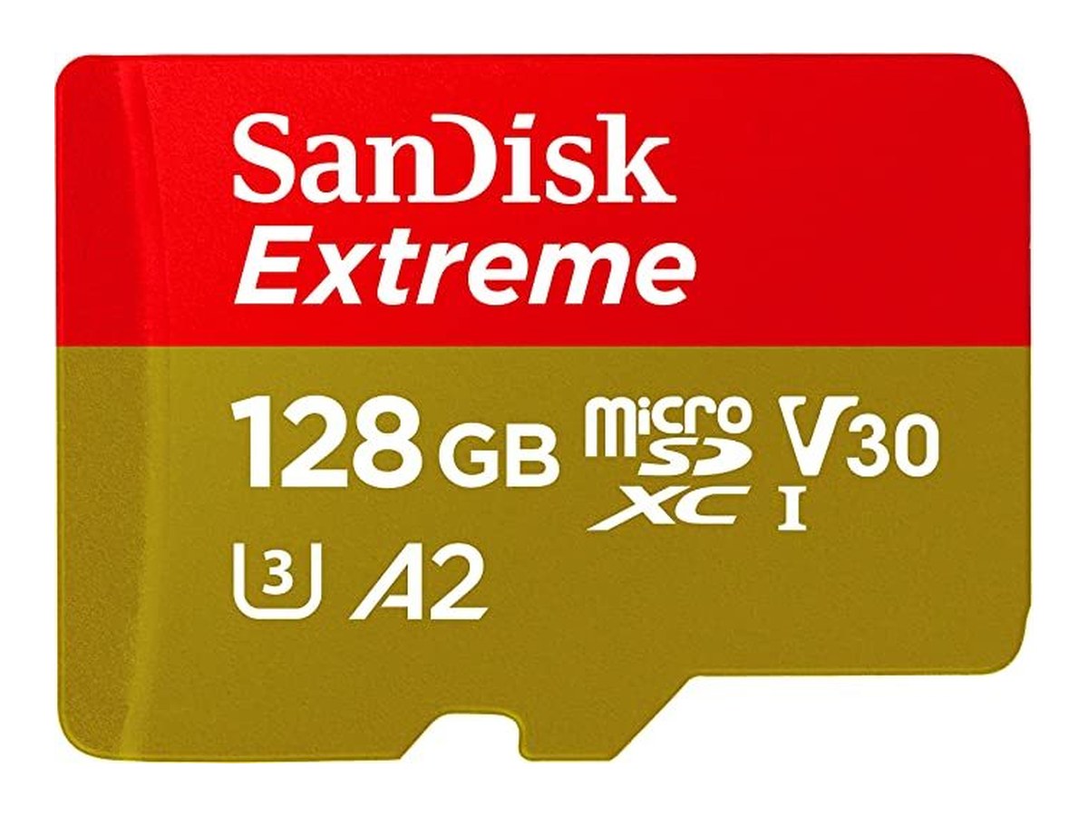 SanDisk 128GB Extreme MICRO SDXC UHS-I  V30 product image