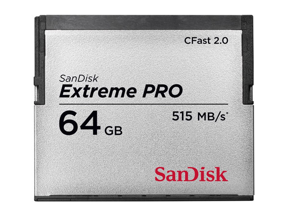 Sandisk Extreme Pro 64GB 515MB/s CFast 2.0 Card product image