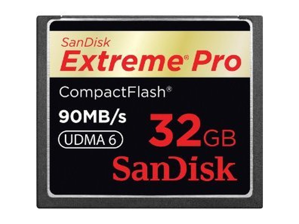 Sandisk Extreme Pro32GB 90MB/S CF Card product image