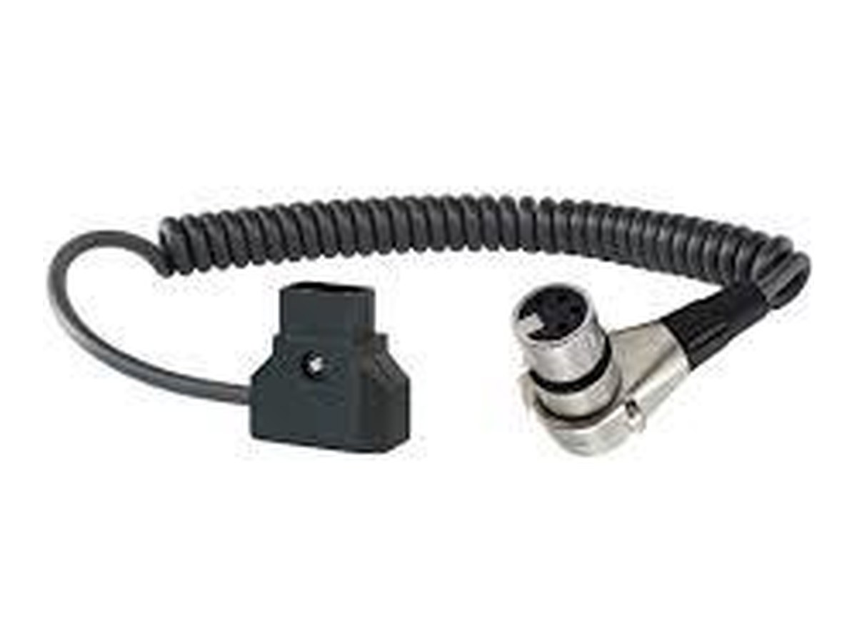 Shape D-TAP > 4-PIN Right Angled XLR Coiled Cable product image