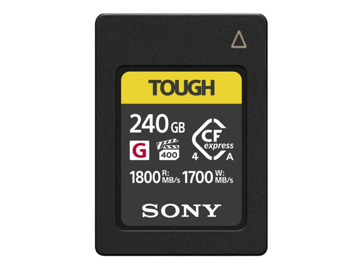 Sony 240GB CFexpress Type A Tough Memory Card product image