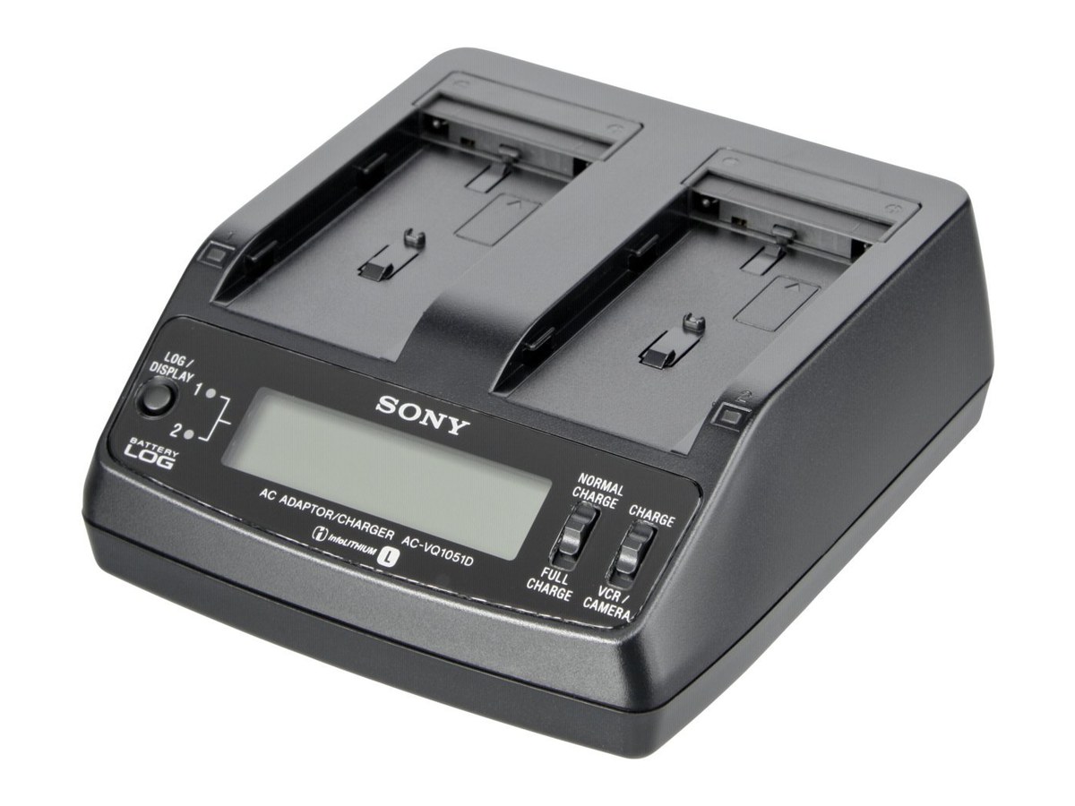 Sony AC-VQ1051D Dual NP-F Battery Charger product image