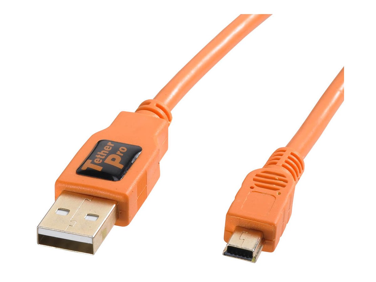 Tether Tools USB 2.0 Mini B 5 Pin (M) > Type A (M) Cable product image