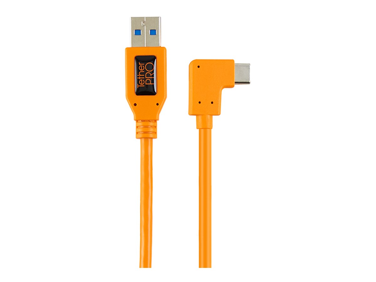 Tether Tools USB 3.0 to USB-C Right Angle Adapter 20" (50CM) product image