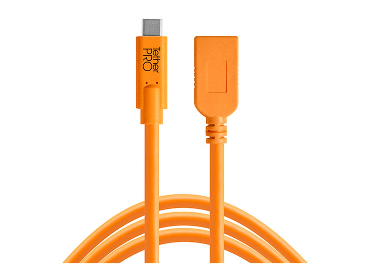 Tether Tools USB-C (M) > USB-A (F) 15' 4.6m Adapter Cable product image