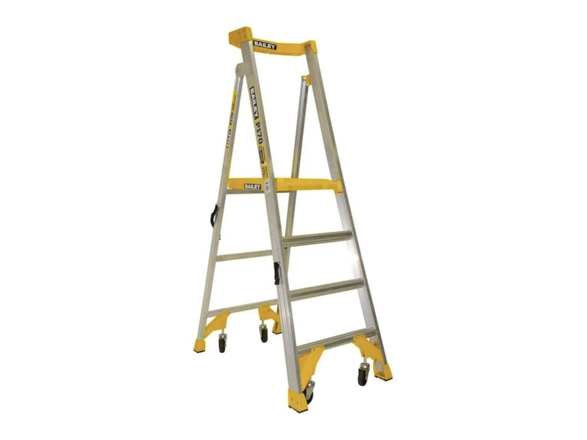 Bailey P150 Platform Stepladder w/ Wheels product image