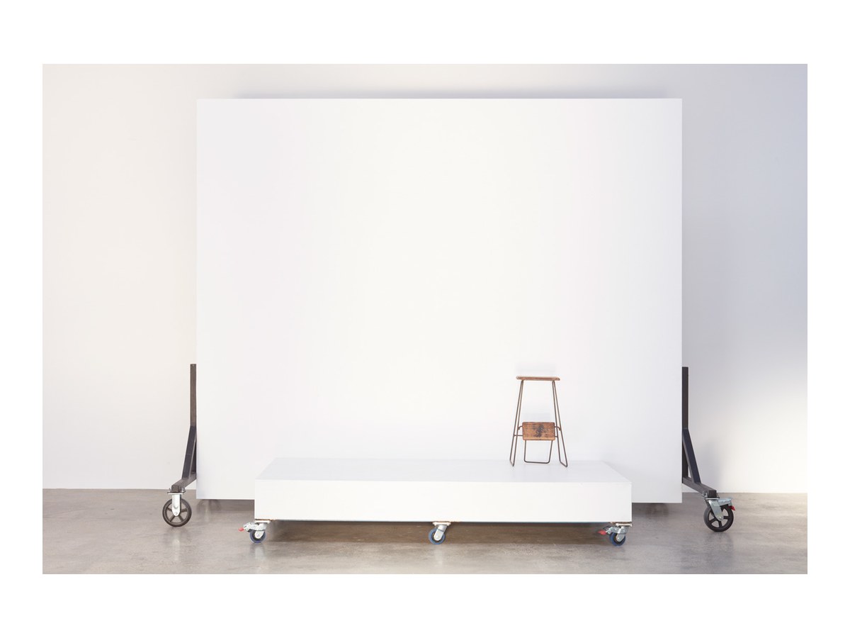 8' x 4' Rolling Stage Floor (Painted White) product image