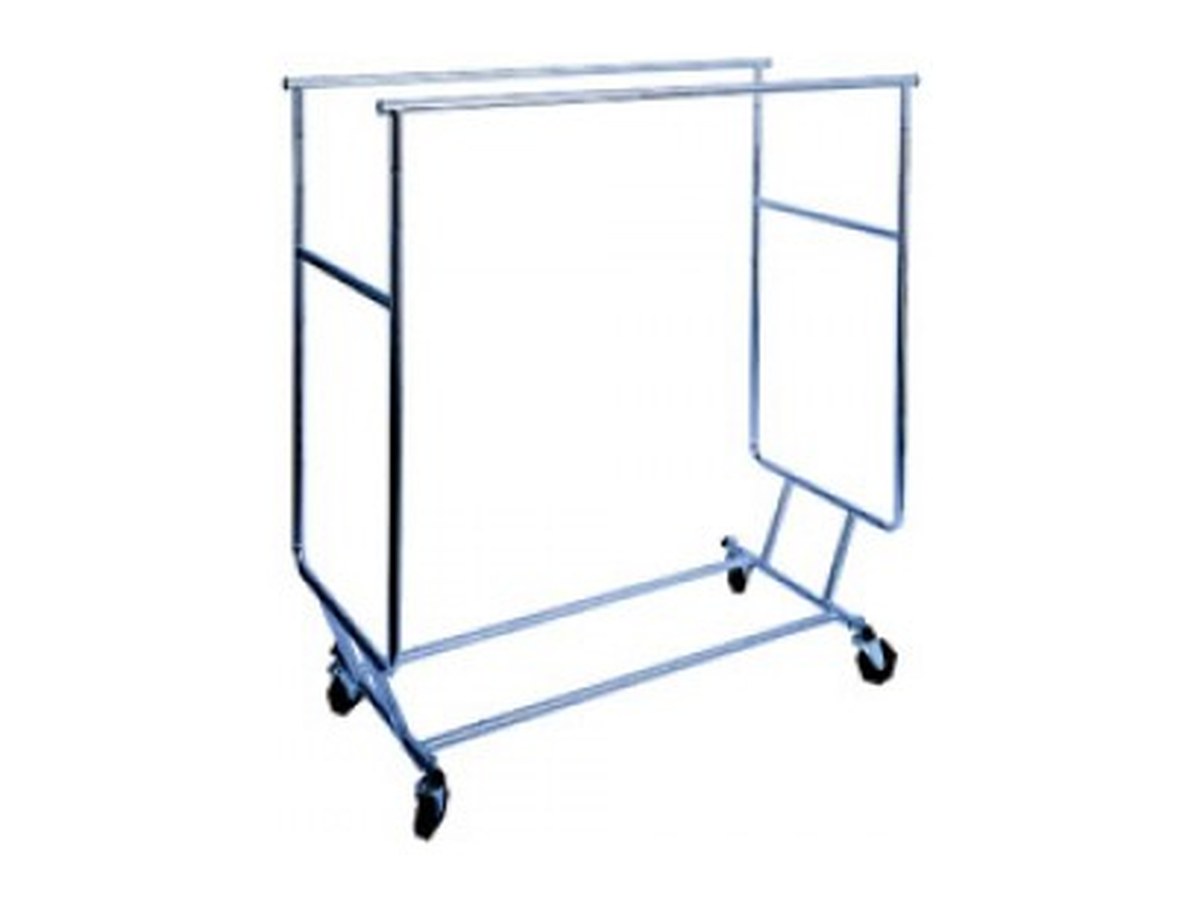 Double Folding Clothes Rack product image