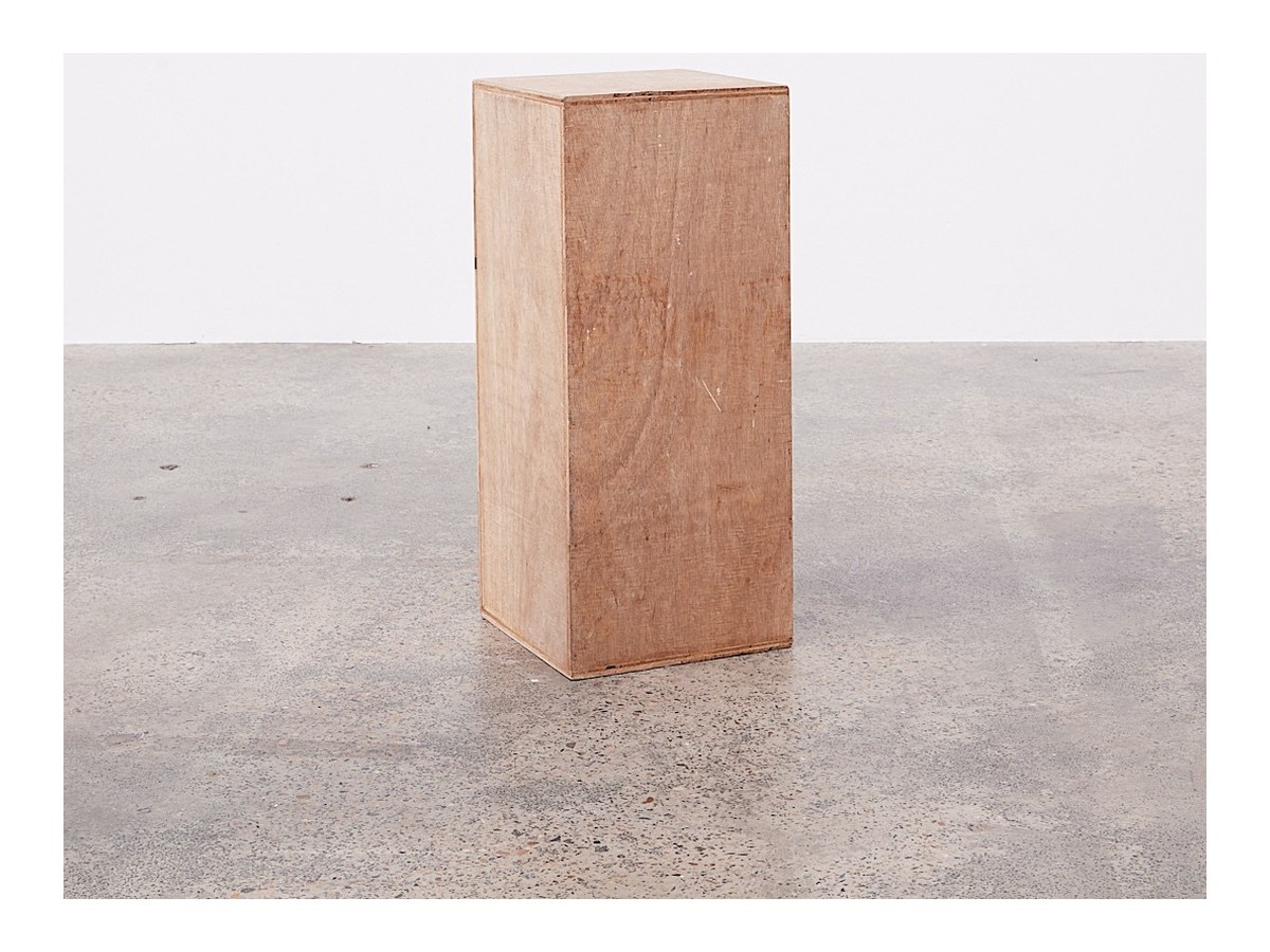 Natural Wooden Plinth (300 x 300 x 700mm) product image