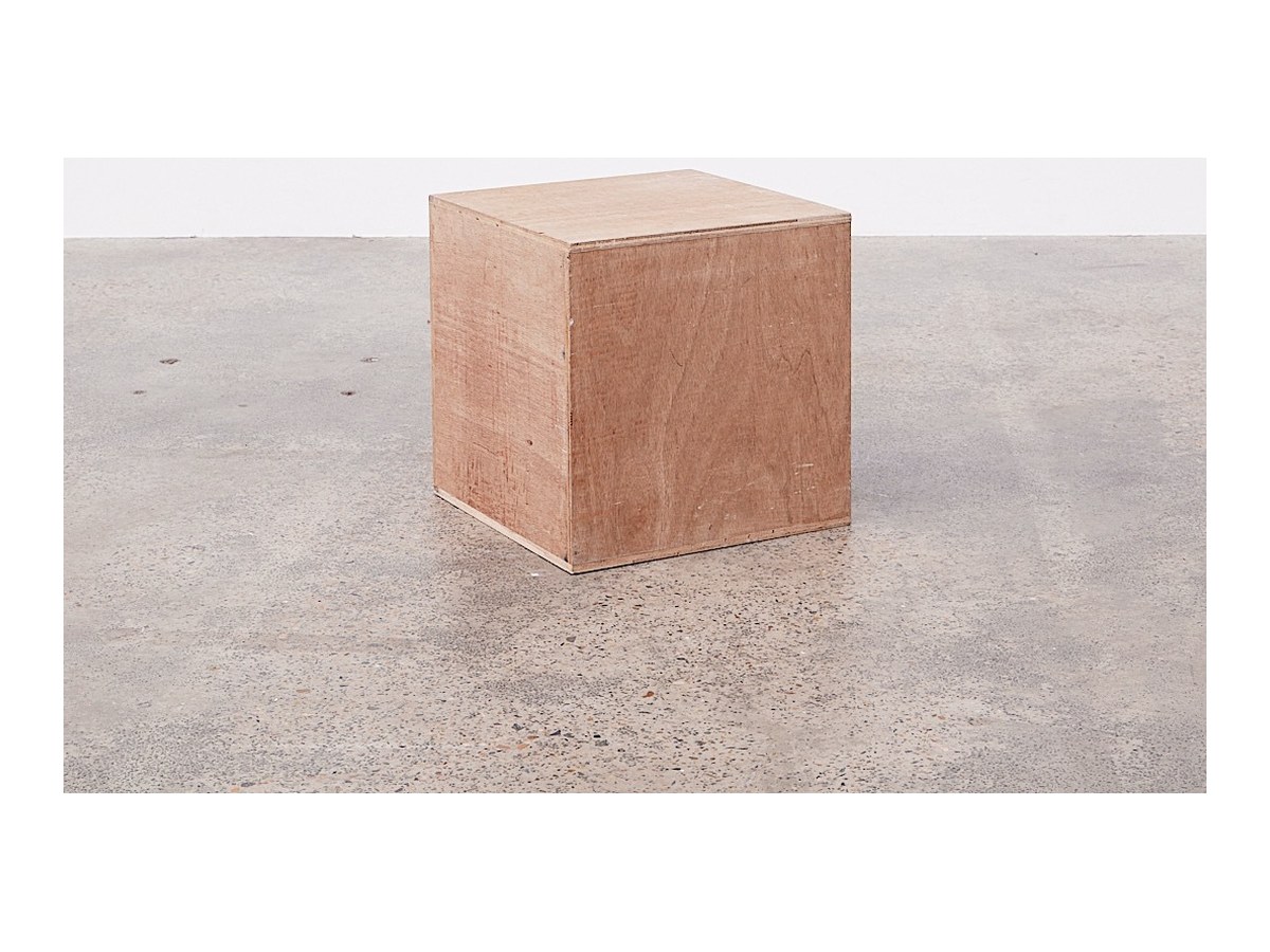 Natural Wooden Plinth (400 x 400 x 400mm) product image