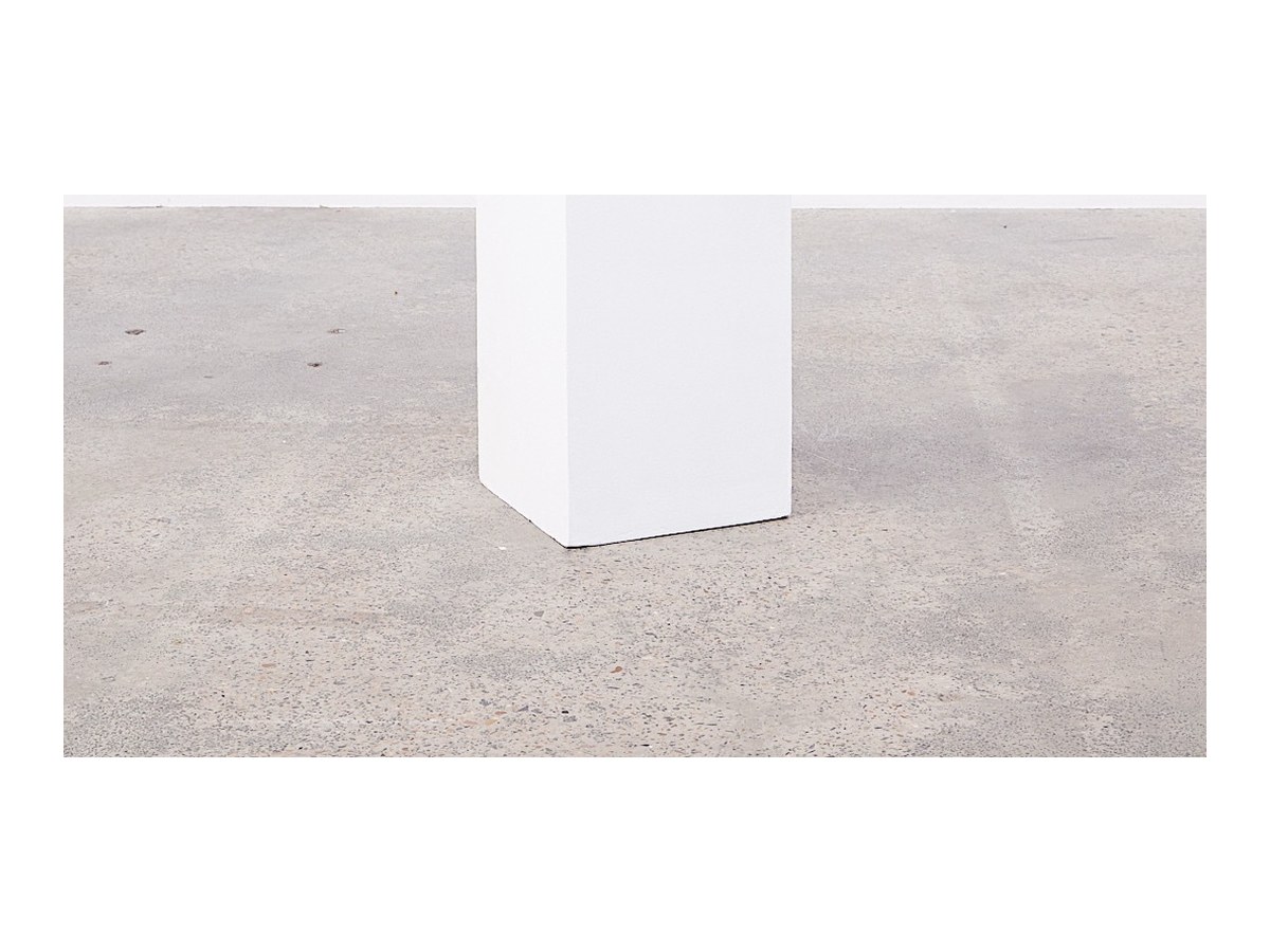 Standard White Wooden Plinth (300 x 300 x 600mm) product image