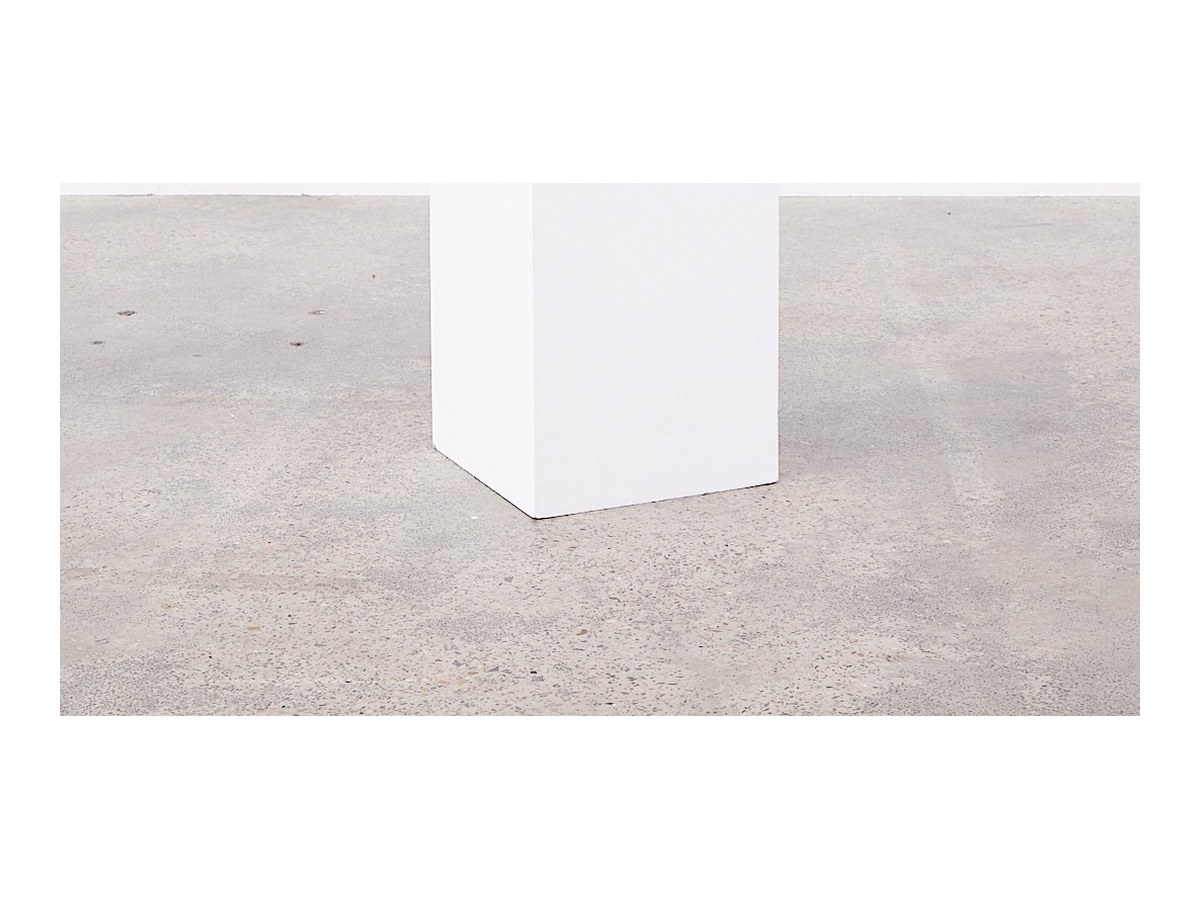 Standard White Wooden Plinth (350 x 350 x 500mm) product image