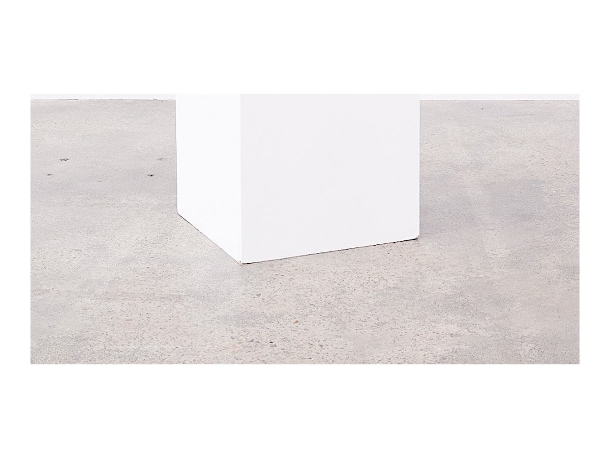 Standard White Wooden Plinth (500 x 500 x 1800mm) product image